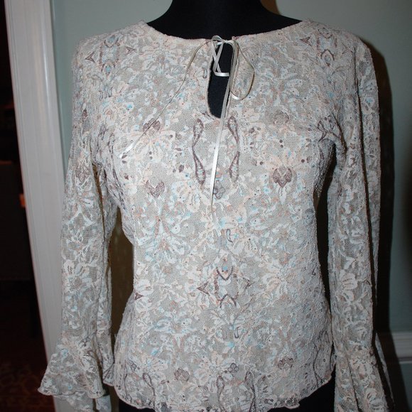 NWOT Vintage Boho Top - Picture 1 of 4